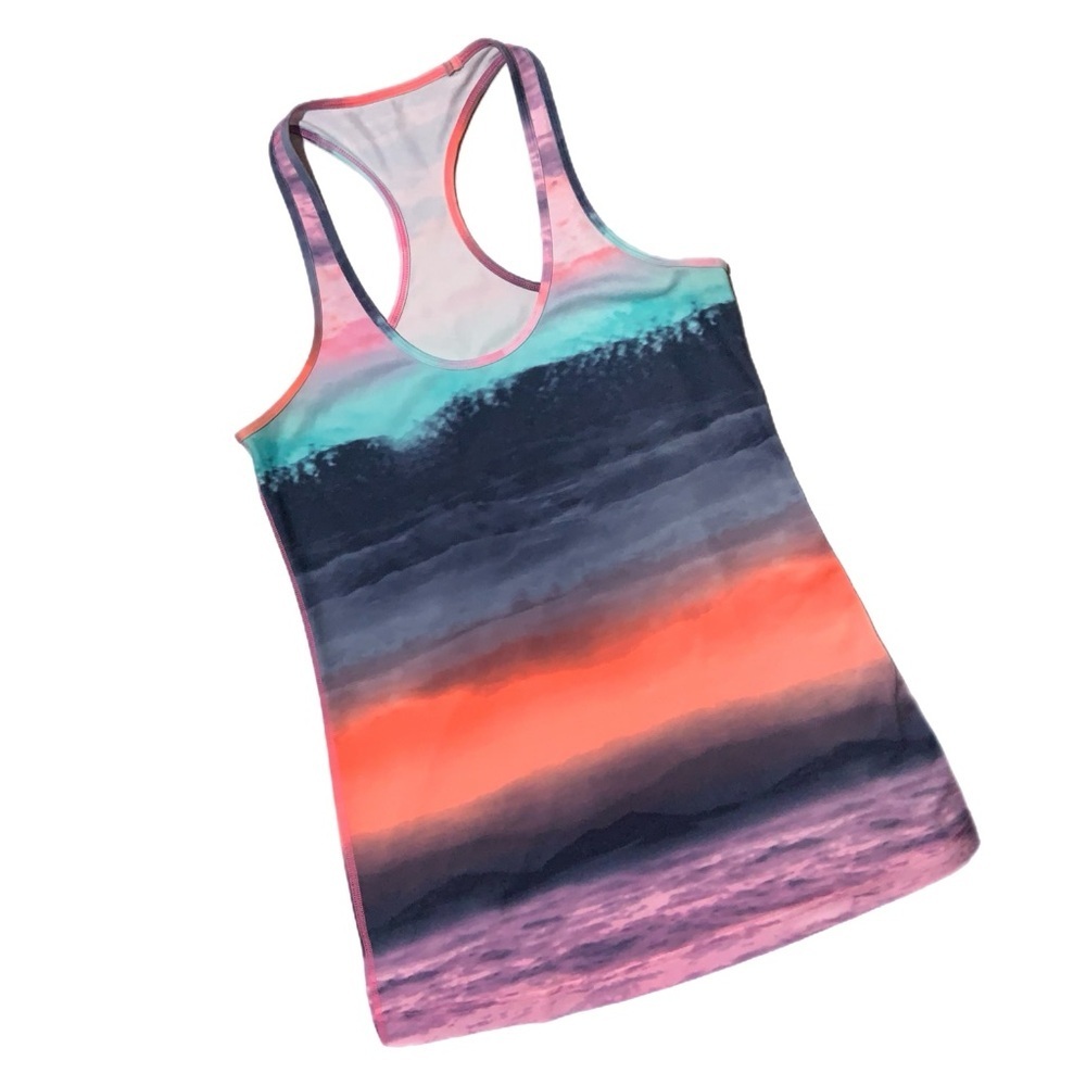 Lululemon Cool Racerback Beachscape Multi - Picture 2 of 8